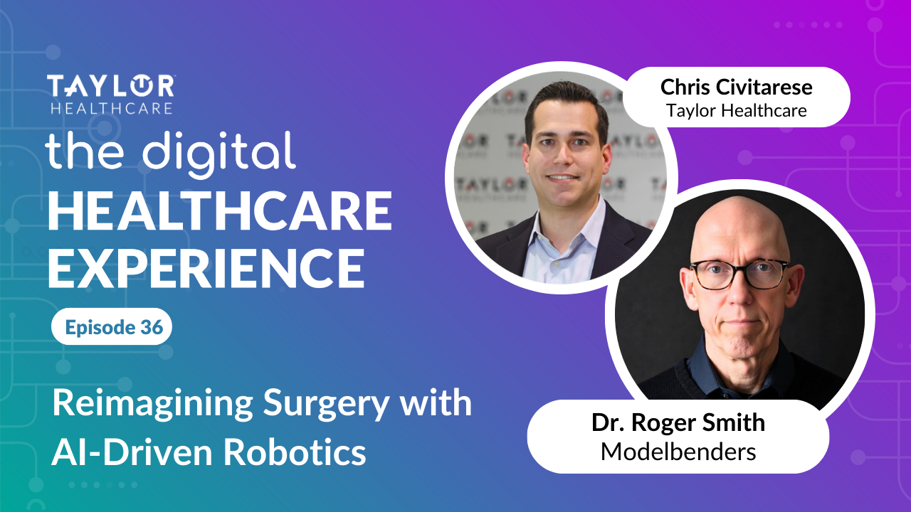 Featured image for post: The Digital Healthcare Experience - Reimagining Surgery with AI-Driven Robotics