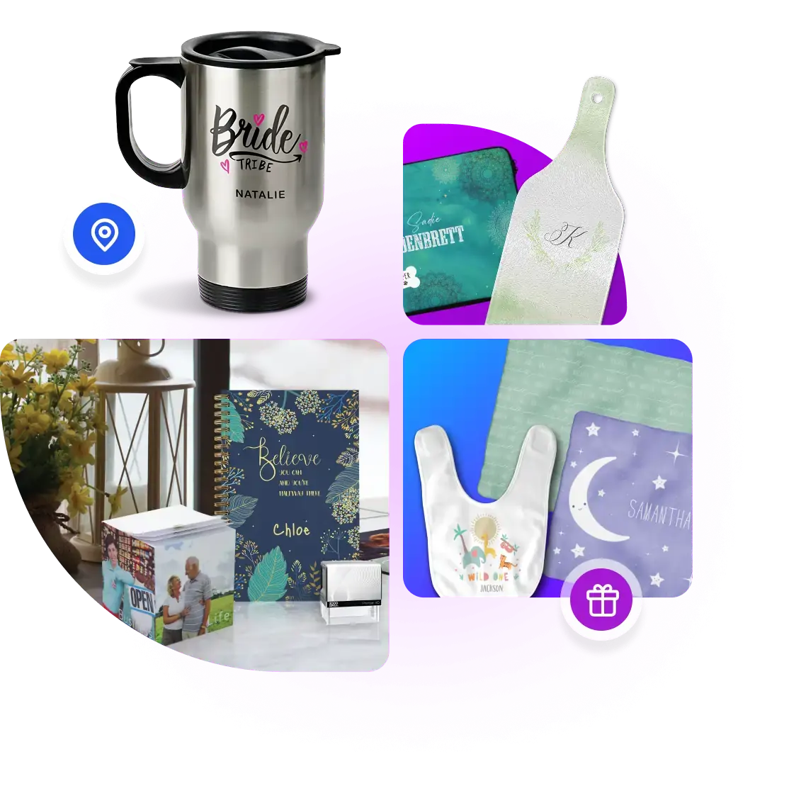 collage-of-print-on-demand-products